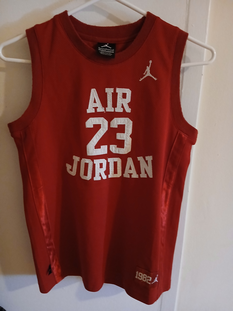 Vintage Jordan Air 23 Basketball Jersey - Red