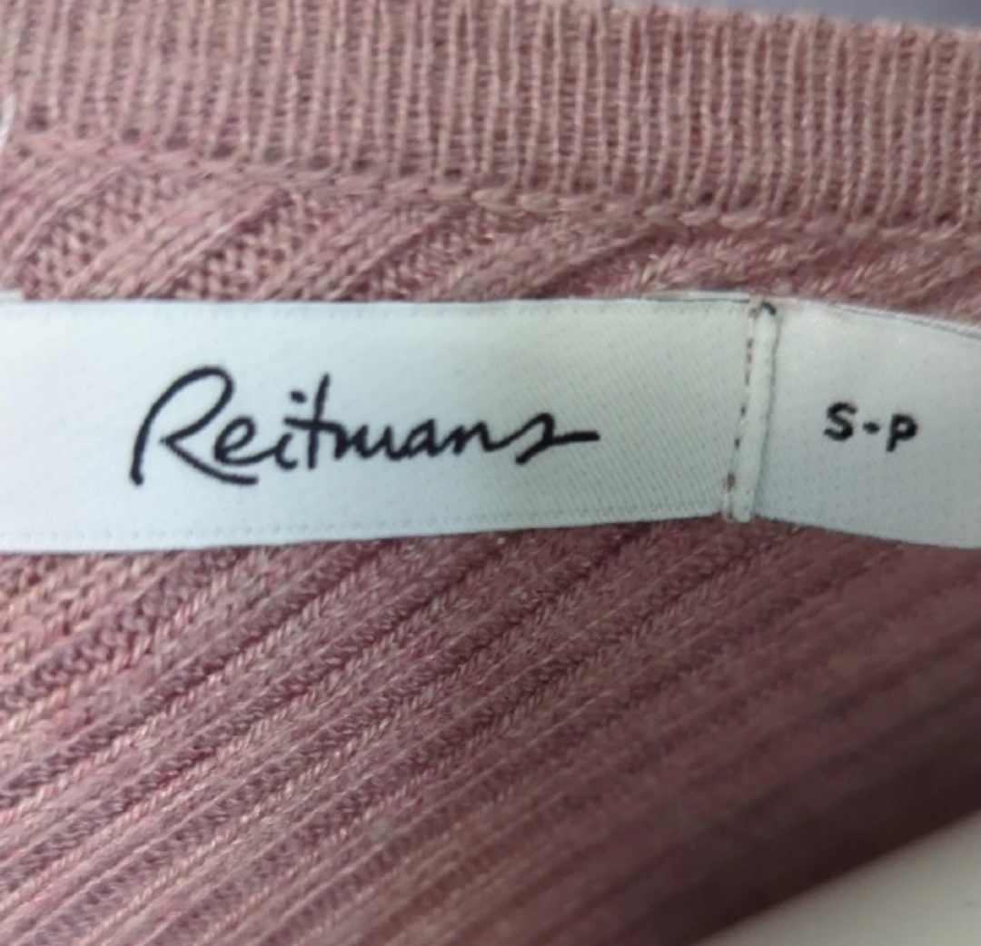 Reitmans Pink Ribbed Sweater - Small/Petite - photo 4