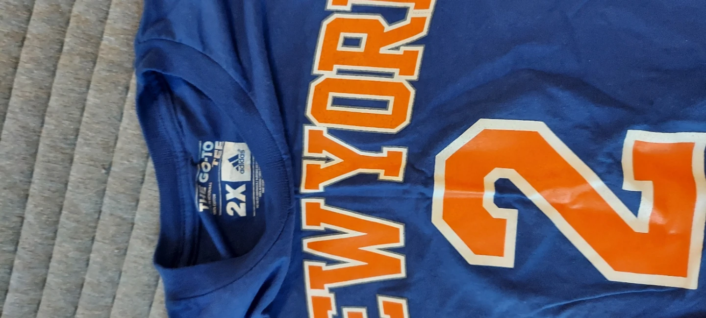 Adidas New York Knicks Felton #2 Basketball T-Shirt 2X - photo 4