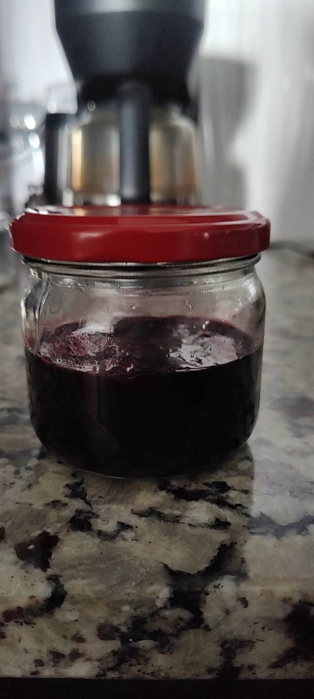 Home Made Organic Blueberry Jam