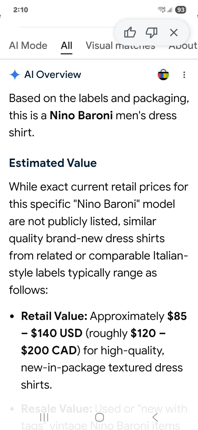 Nino Baroni Men's Dress Shirt - photo 3