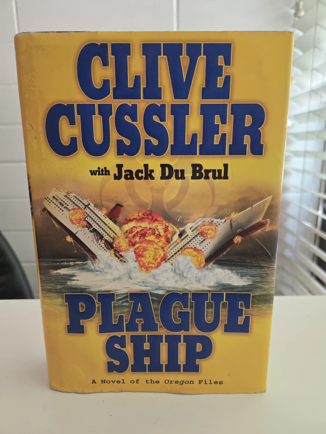 Clive Cussler Plague Ship Novel of the Oregon Files