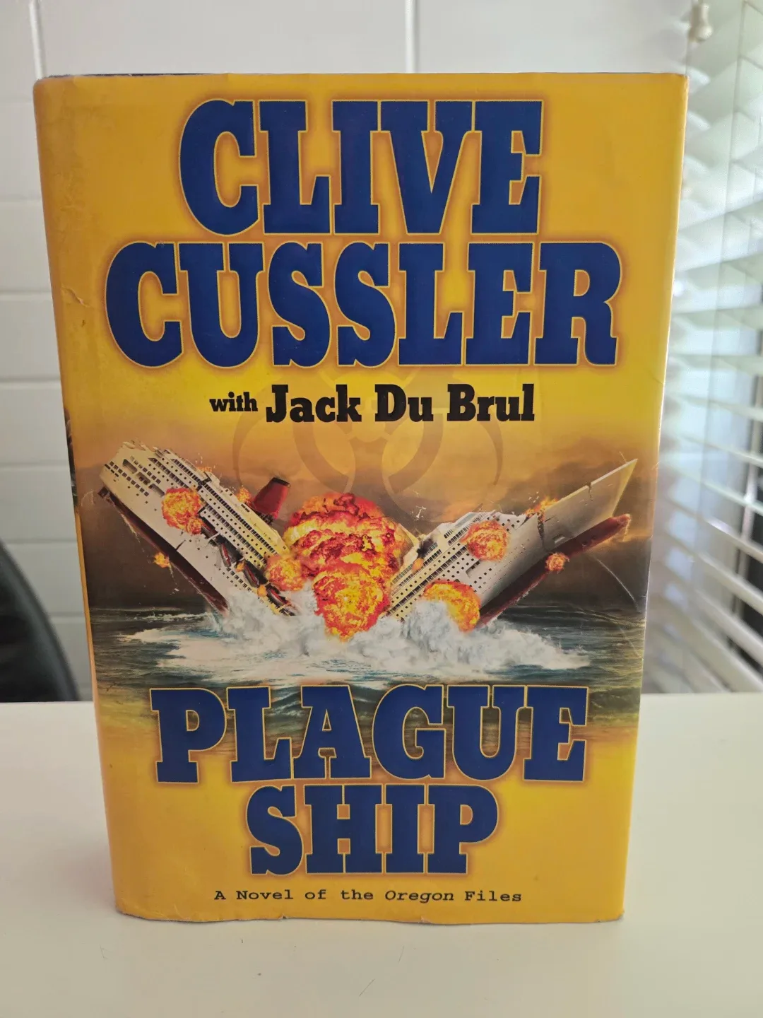 Clive Cussler Plague Ship Novel of the Oregon Files