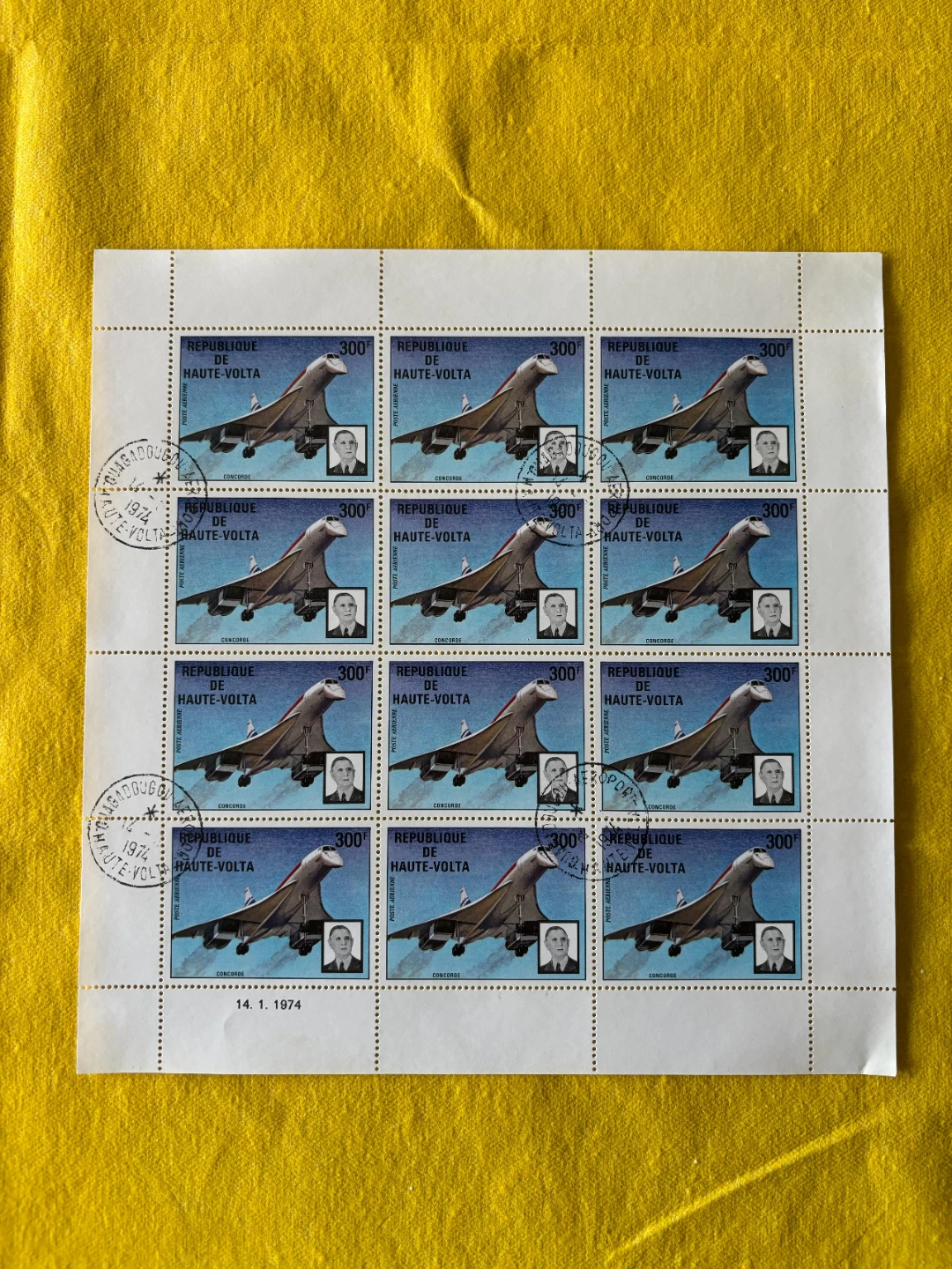 Stamp sheets set (2x) Planes (international) - photo 3