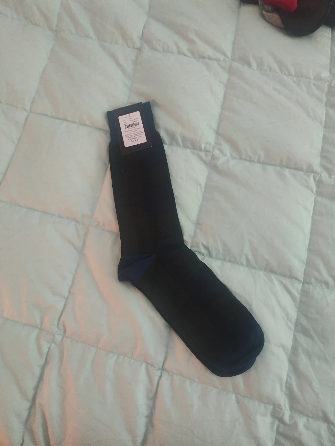 Brooks Brothers Men's Dress Socks - Navy Blue and Green - photo 2