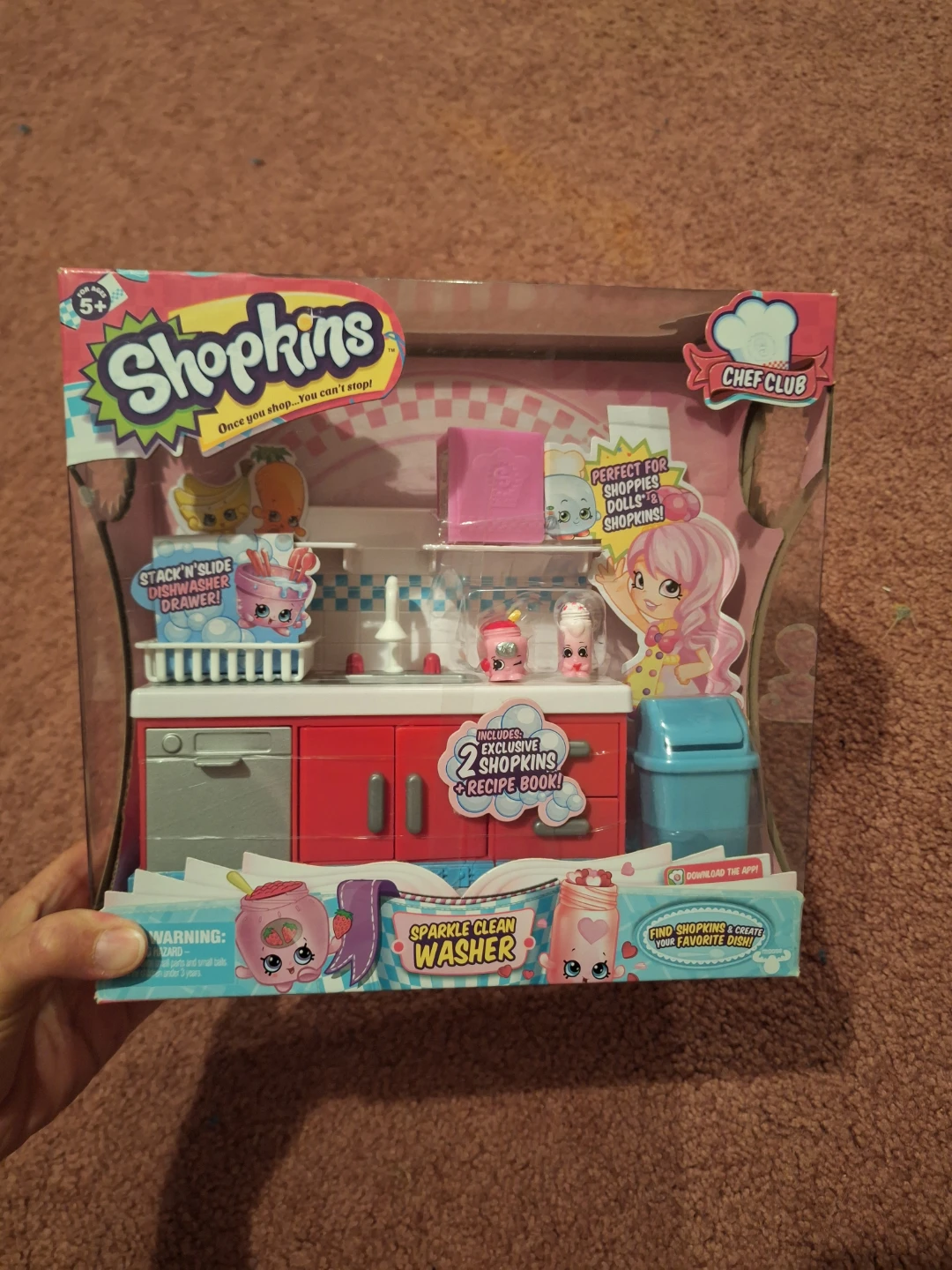 Shopkins Chef Club Stack 'n' Slide Dishwasher Playset