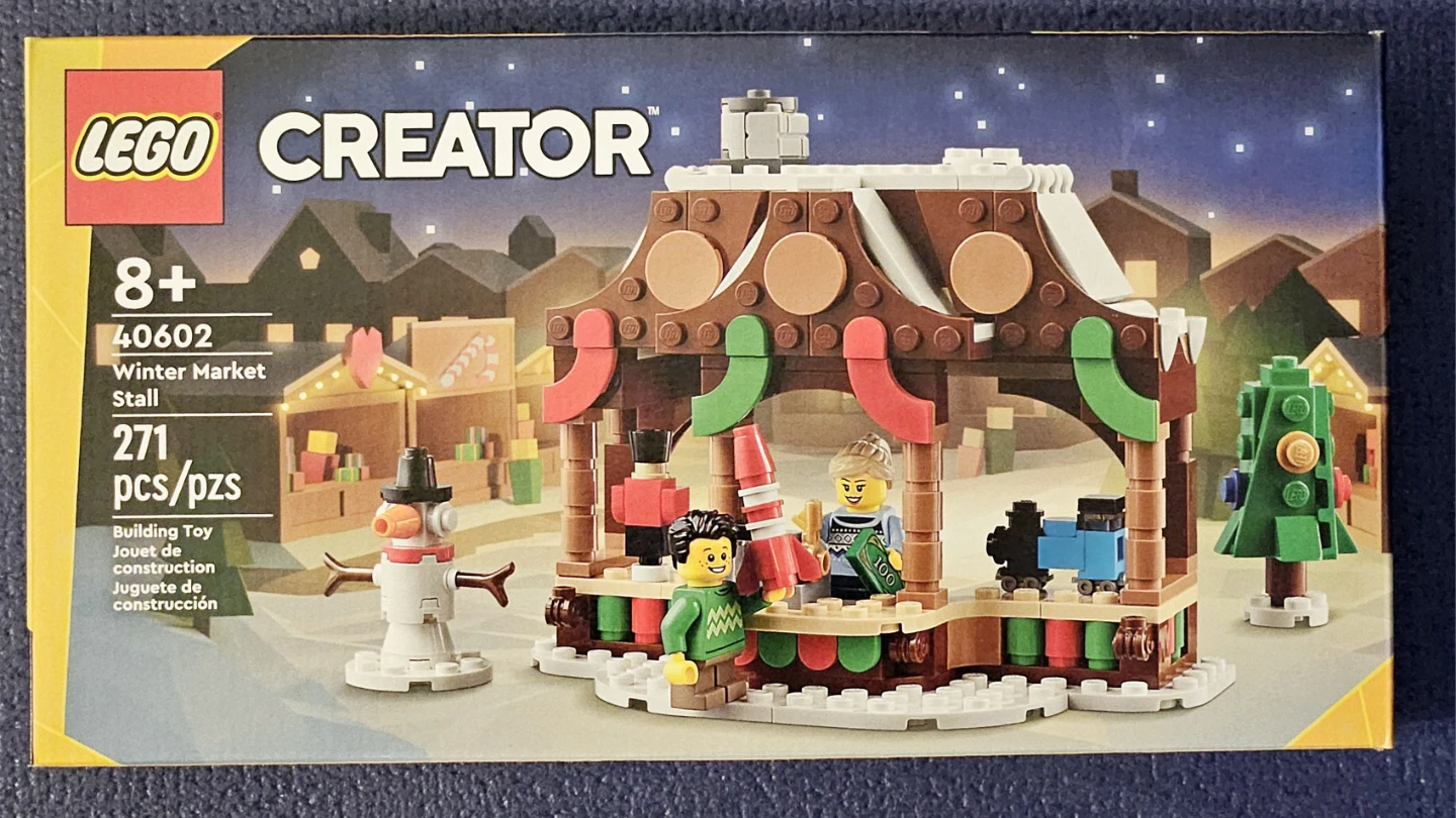 LEGO Creator 40602 Winter Market Stall Building Toy