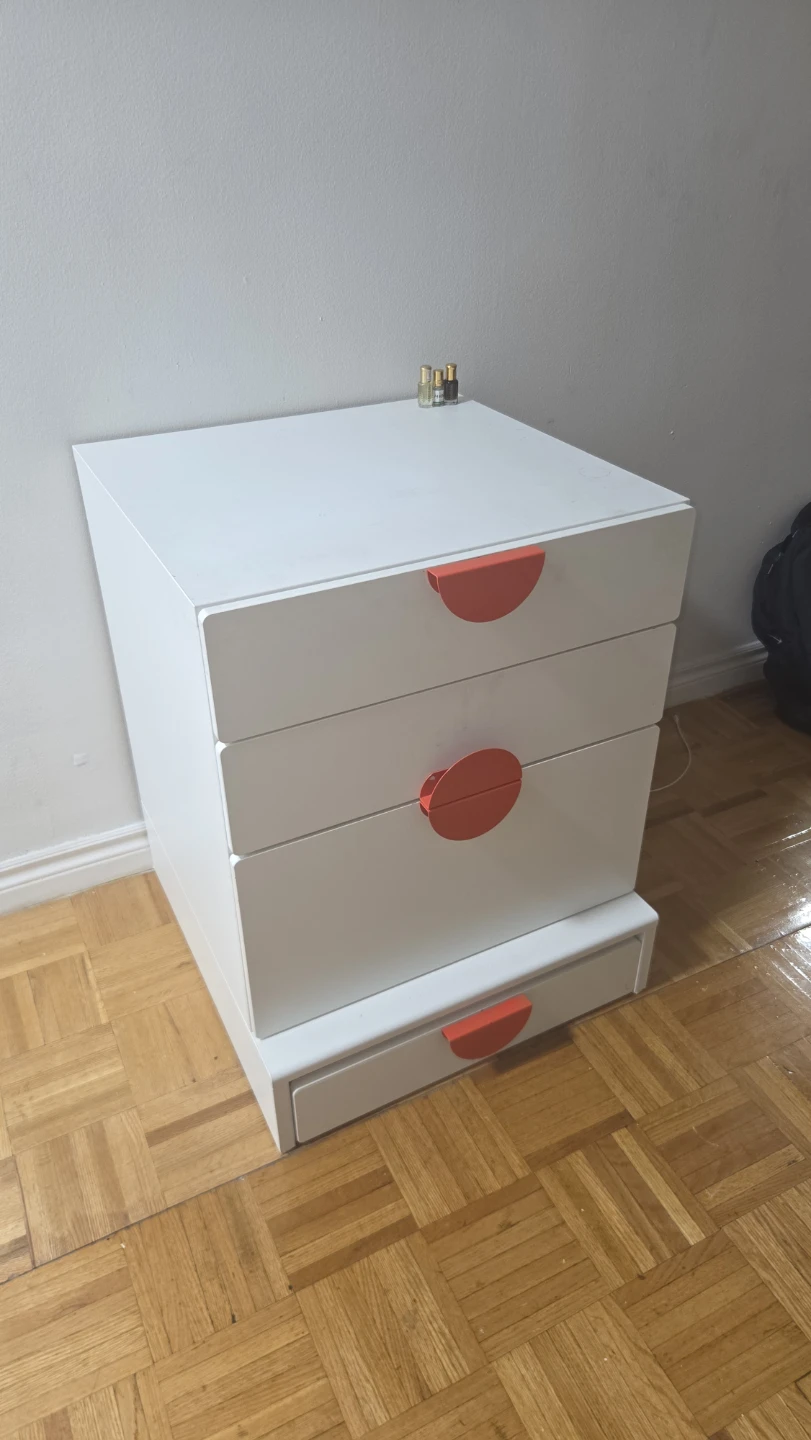 Ikea White 4-Drawer Dresser