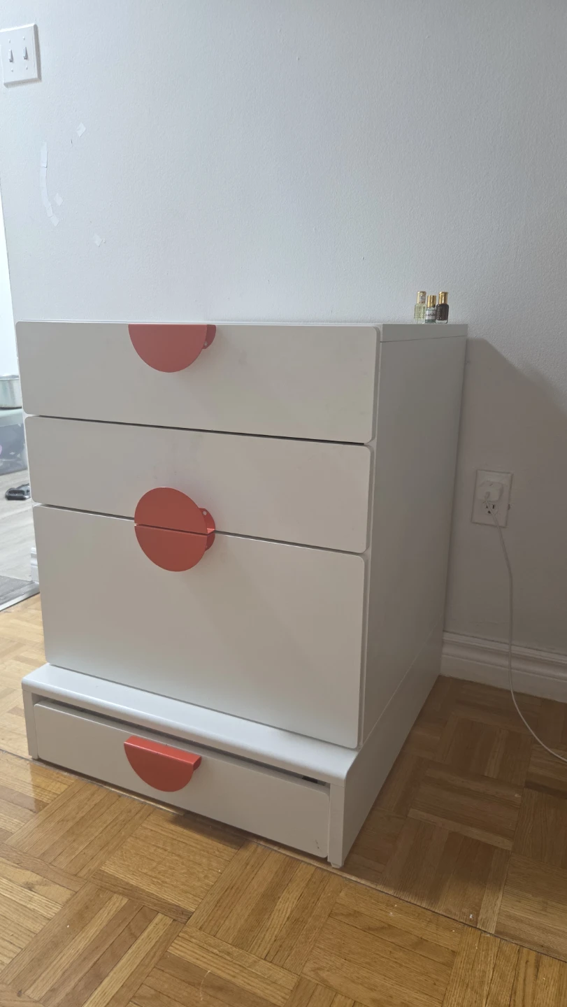 Ikea White 4-Drawer Dresser - photo 2