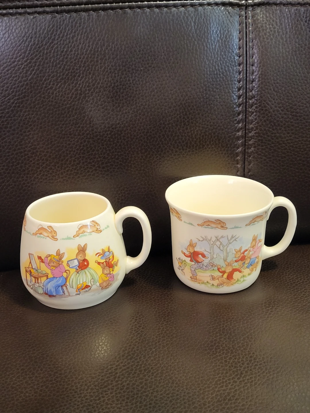 Vintage Royal Doulton Bunnykins Mugs - Set of 2
