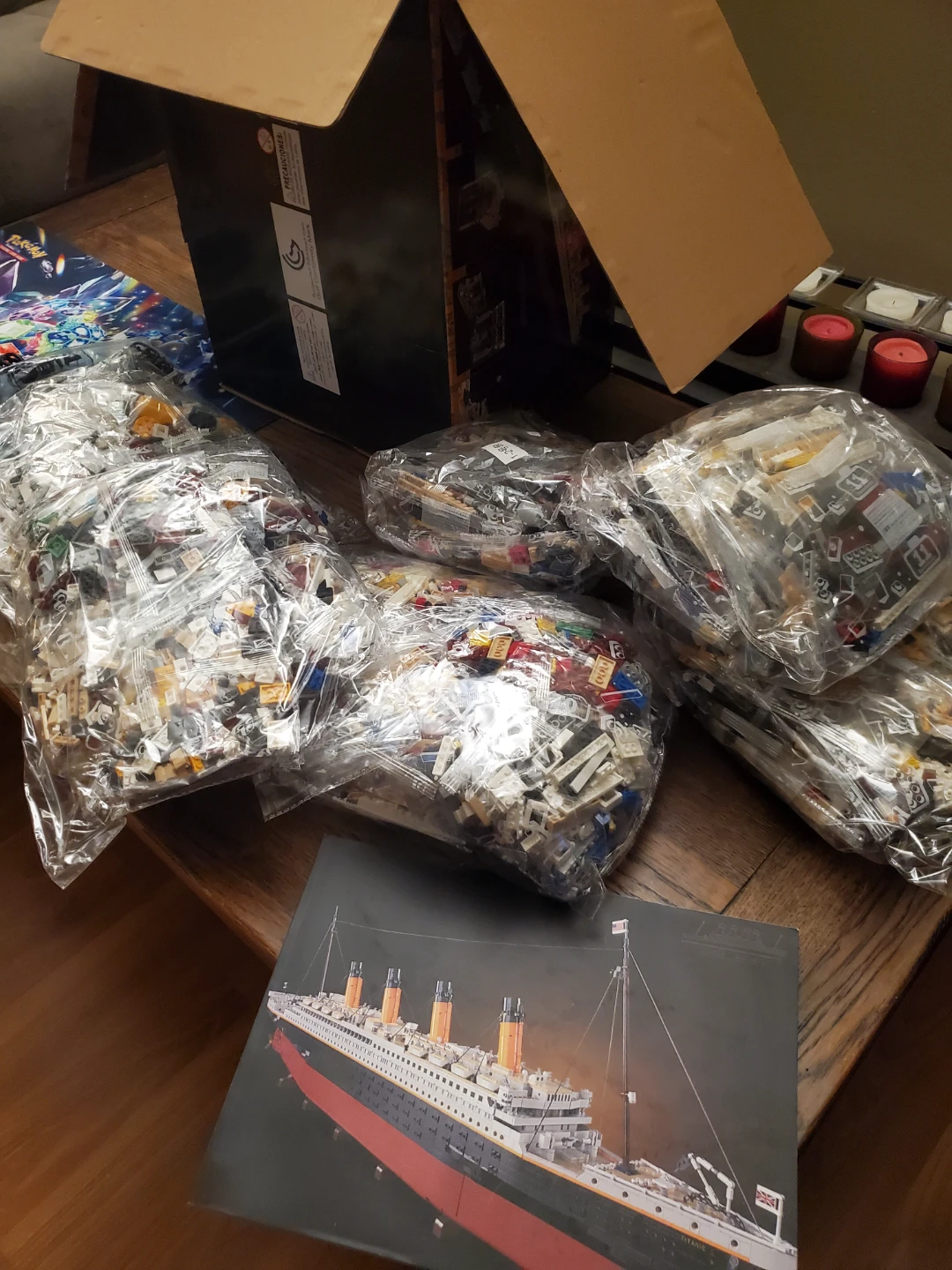 TITANIC MINI BUILDING BLOCKS SET NEW