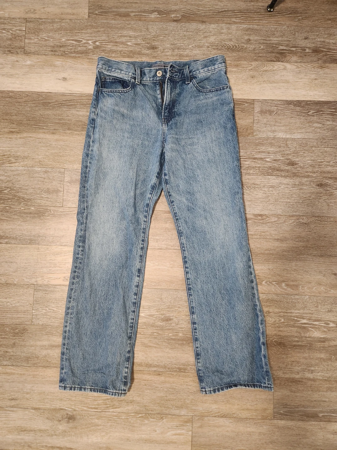 UNIQLO x JW Anderson Wide Leg Jeans Blue Denim Size 28x31
