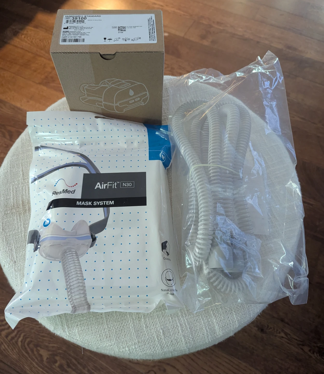 ResMed AirFit N30 CPAP Mask System with CPAP Machine - photo 5