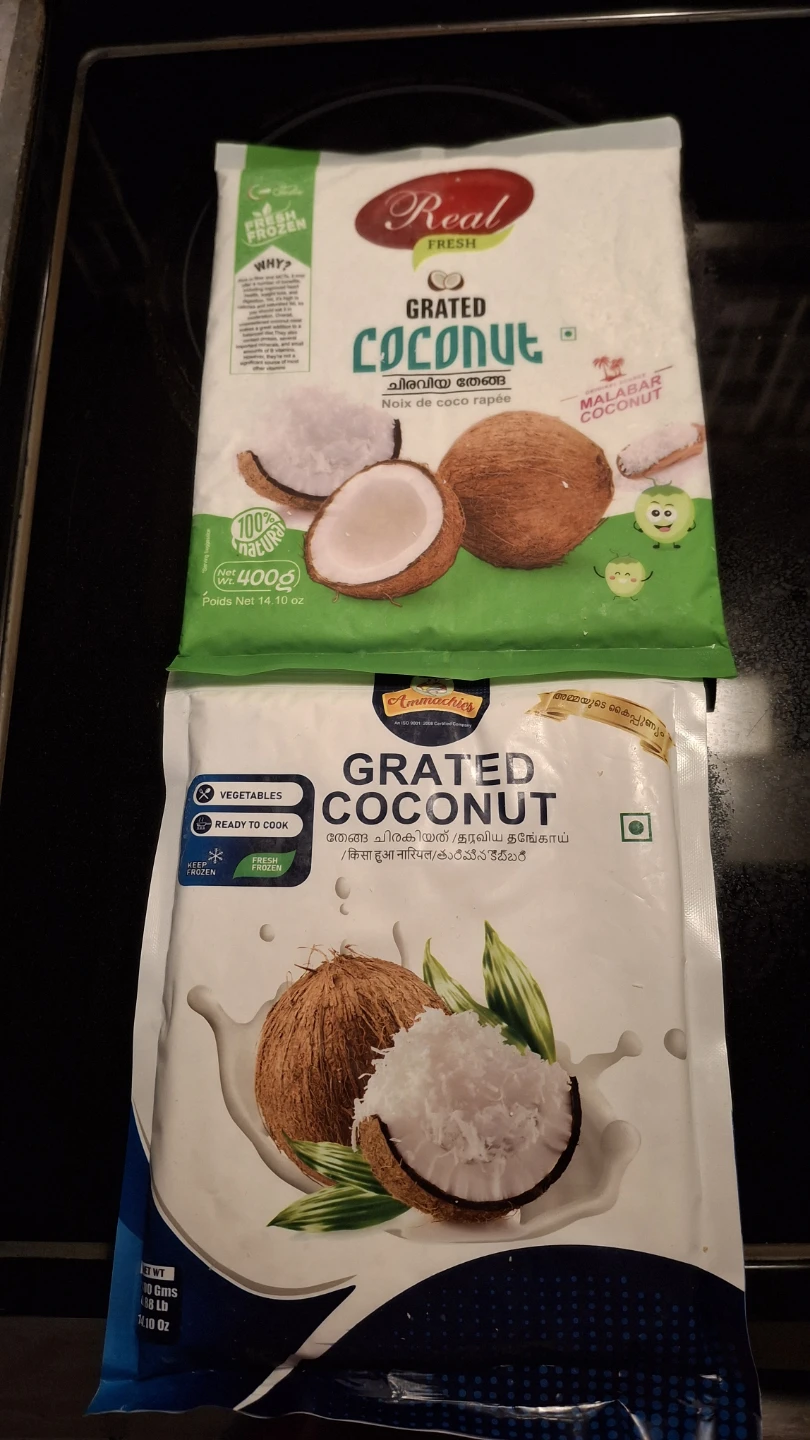 Frozen Real Grated Coconut (400g)