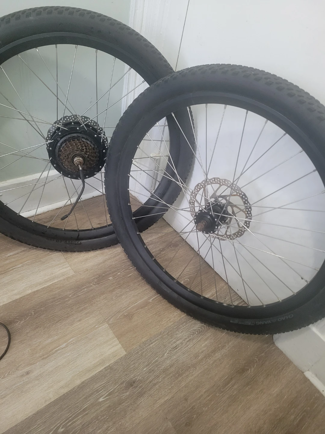 Shimano MF-TZ500-7 Cassette Hub Motor Wheel