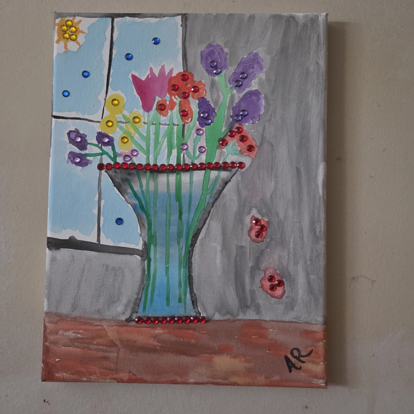 Canvas Painting of different things - photo 4