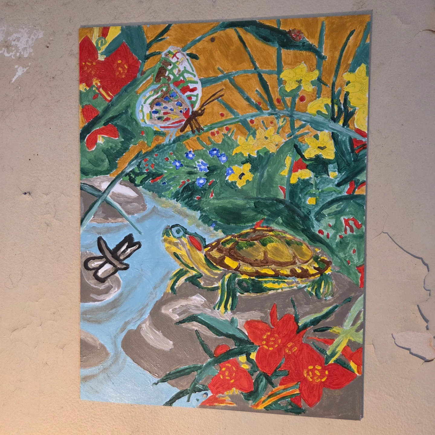 Canvas Painting of different things - photo 5