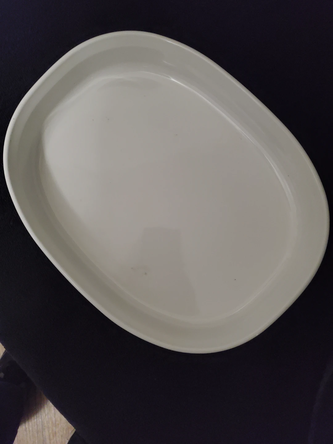 White Oval Baking Dish - photo 4