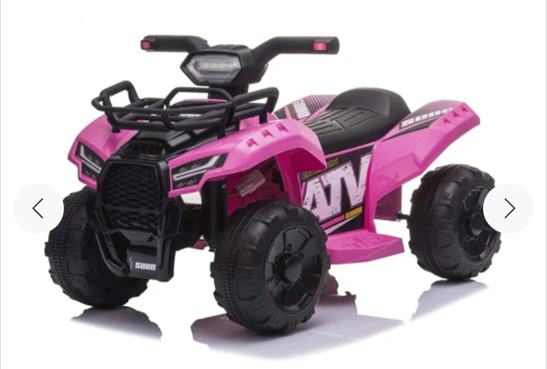 Electric/ Rechargeable Kids 4 Wheeler ATV Ride On Car