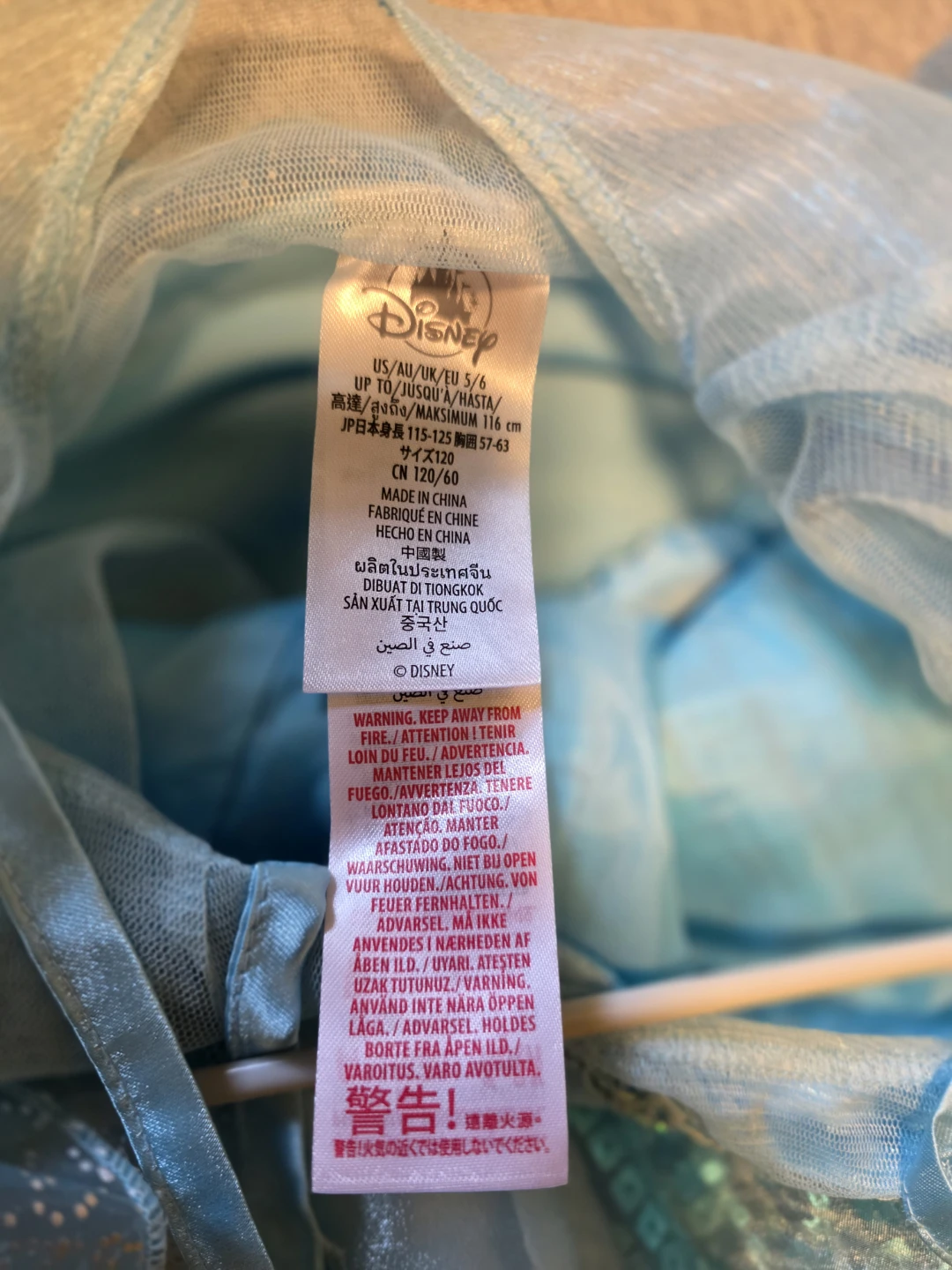Disney Frozen Elsa Dress Size 5/6 - photo 3
