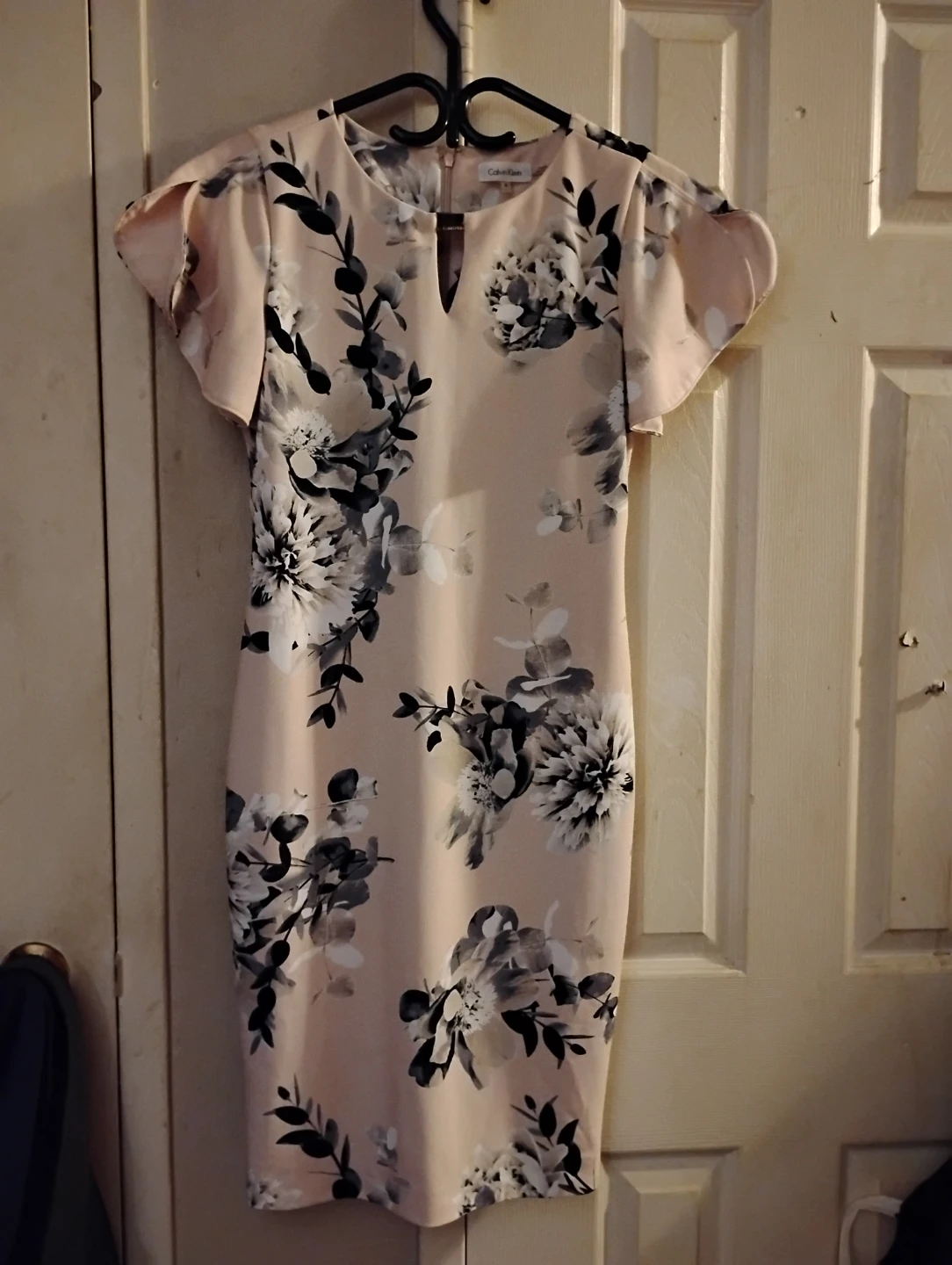 Calvin Klein Floral Sheath Dress Size 4