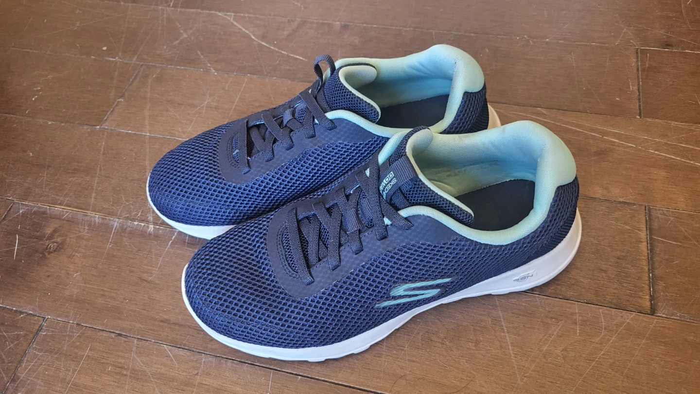 Skechers Go Walk Sneakers - Navy Blue - Women's Size 6