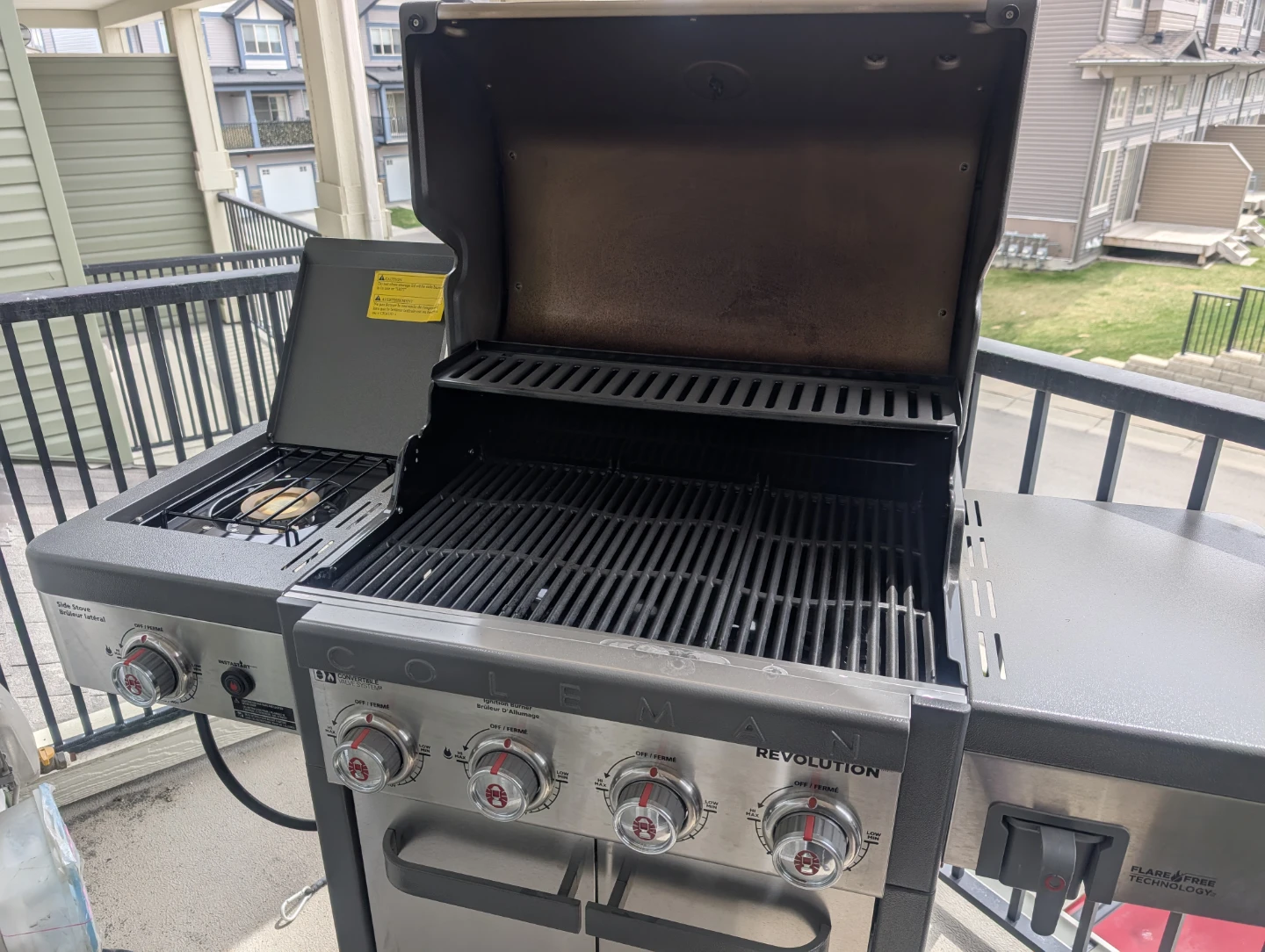 Coleman Revolution 4-Burner Propane Grill with Side Burner - photo 4