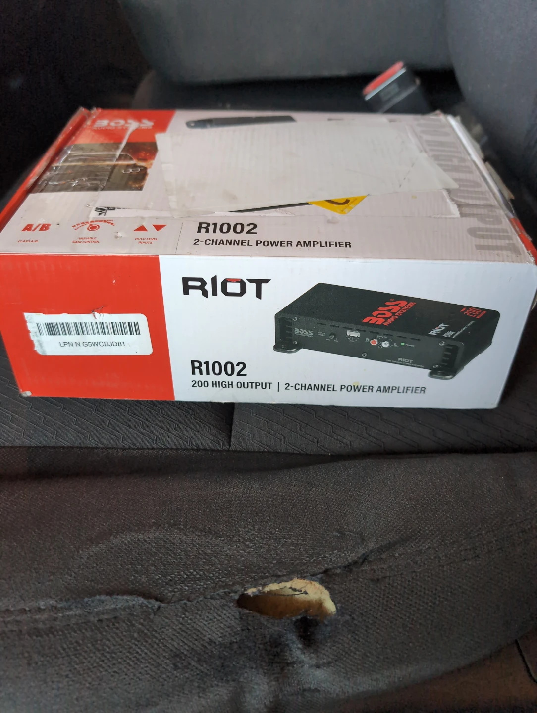 BOSS AUDIO SYSTEMS RIOT R1002 2-Channel Power Amplifier