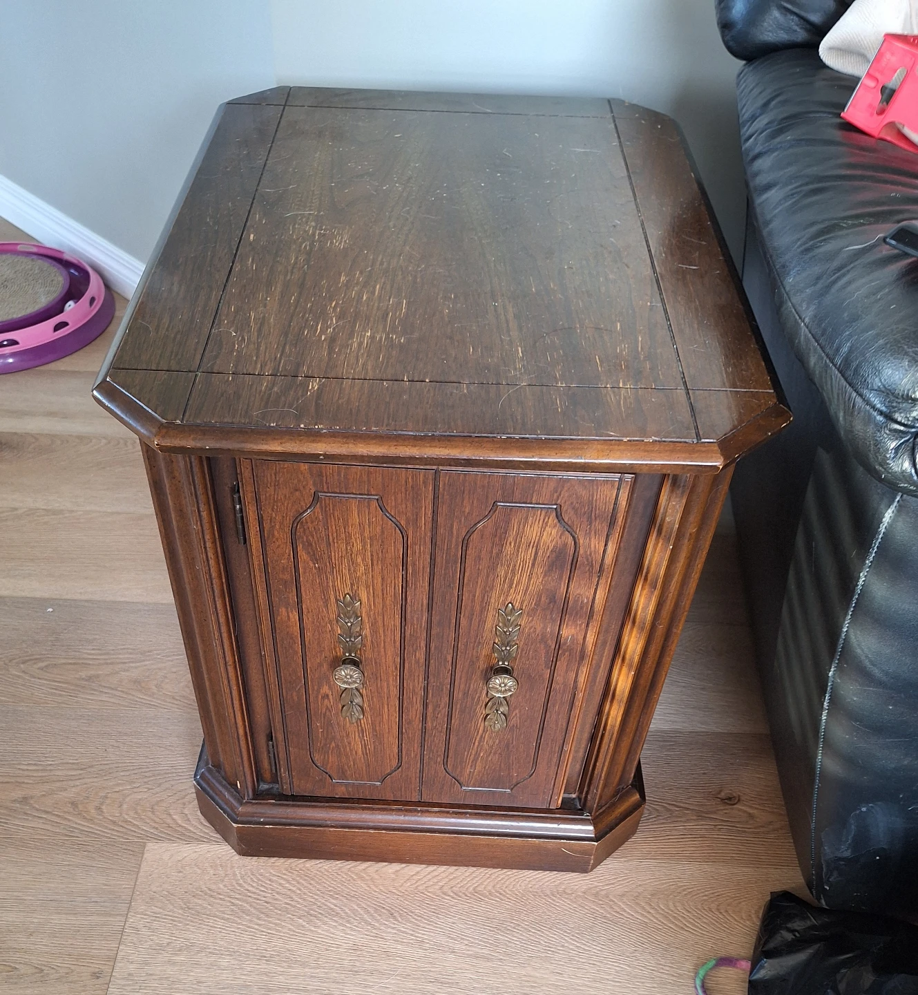 Two Side Tables With Storage