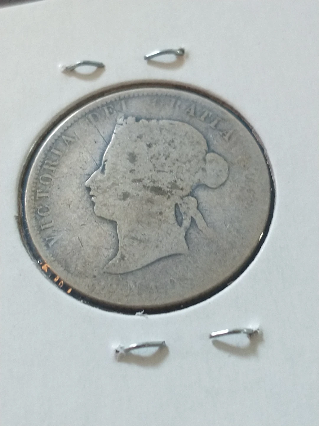 1872 Canada quarter .925 silver KM #25 Victoria - photo 4