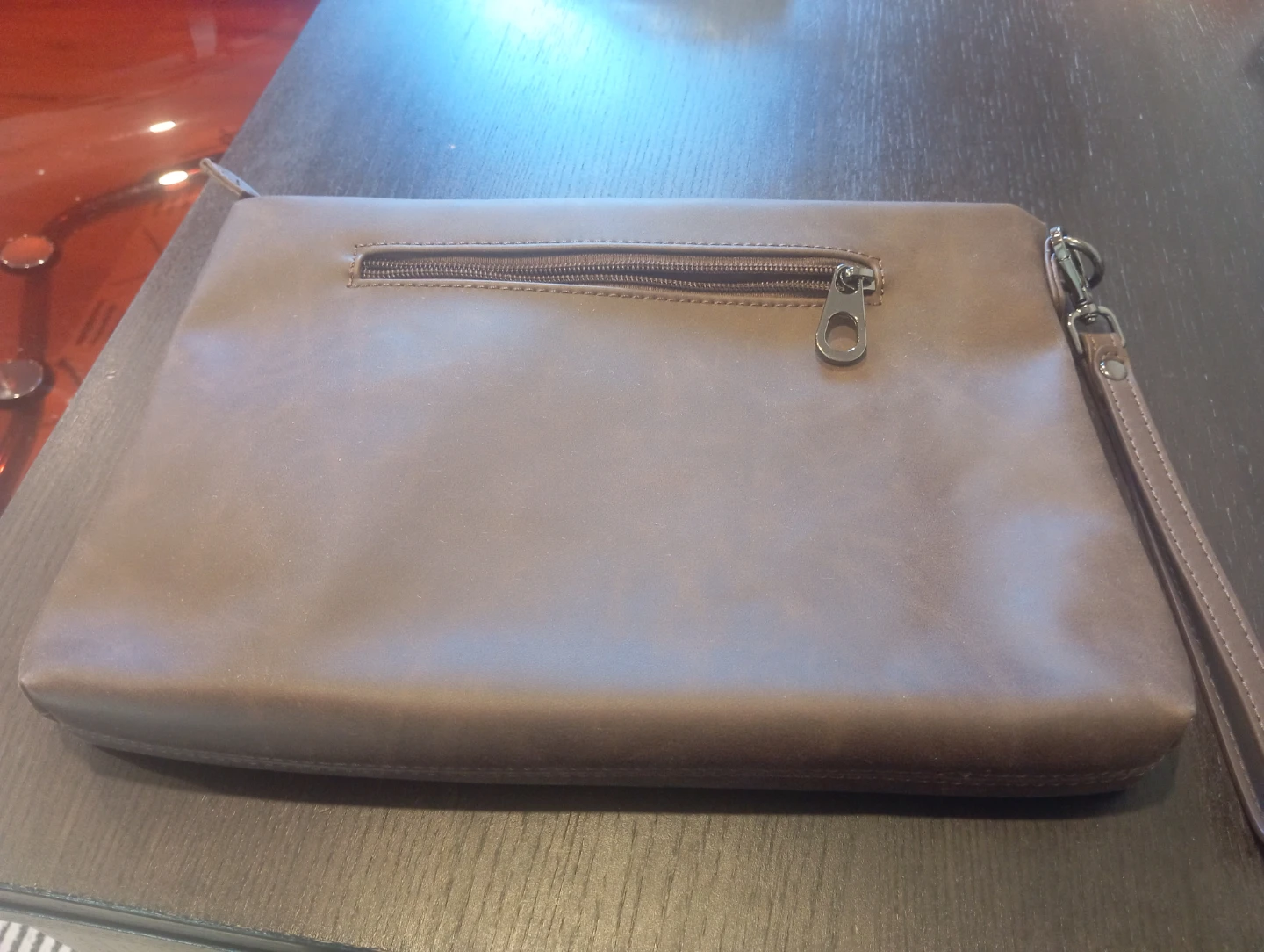 Brown pouch - photo 2