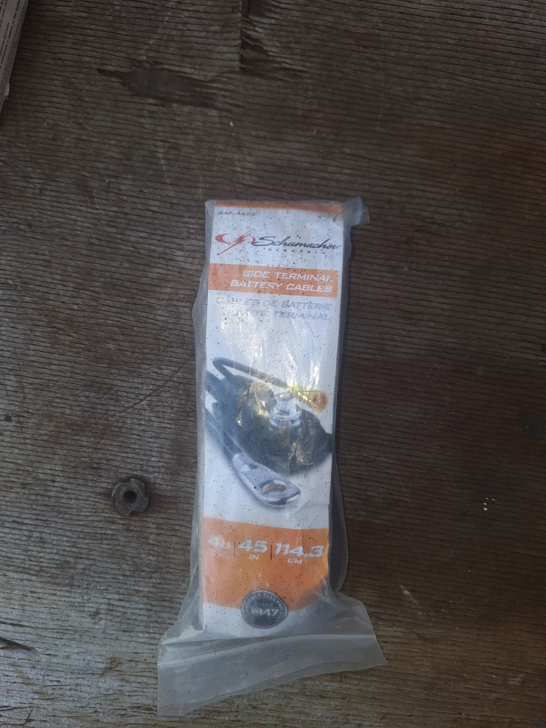 Schumacher Side Terminal Battery Cables BAF-44