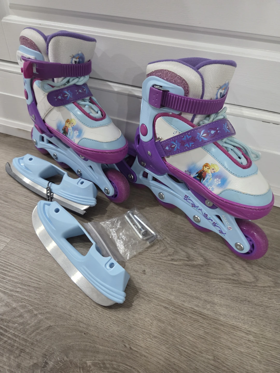 Disney Frozen Adjustable Inline Skates and Ice Skates - photo 3