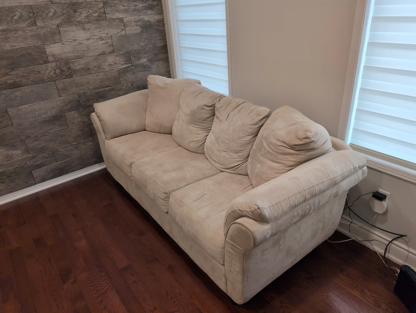 Beige 3-Seater Sofa