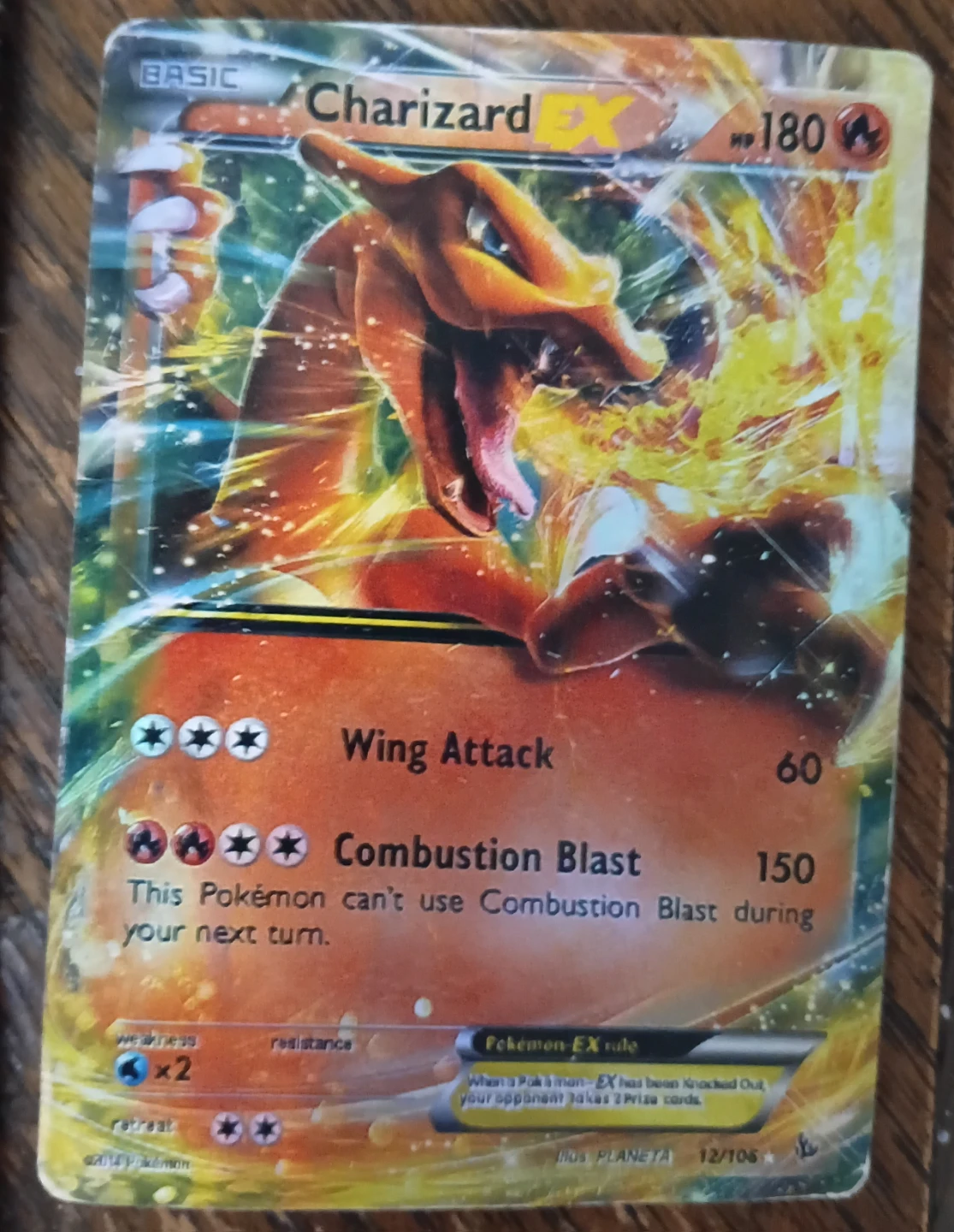 Charizard EX Trading Card
