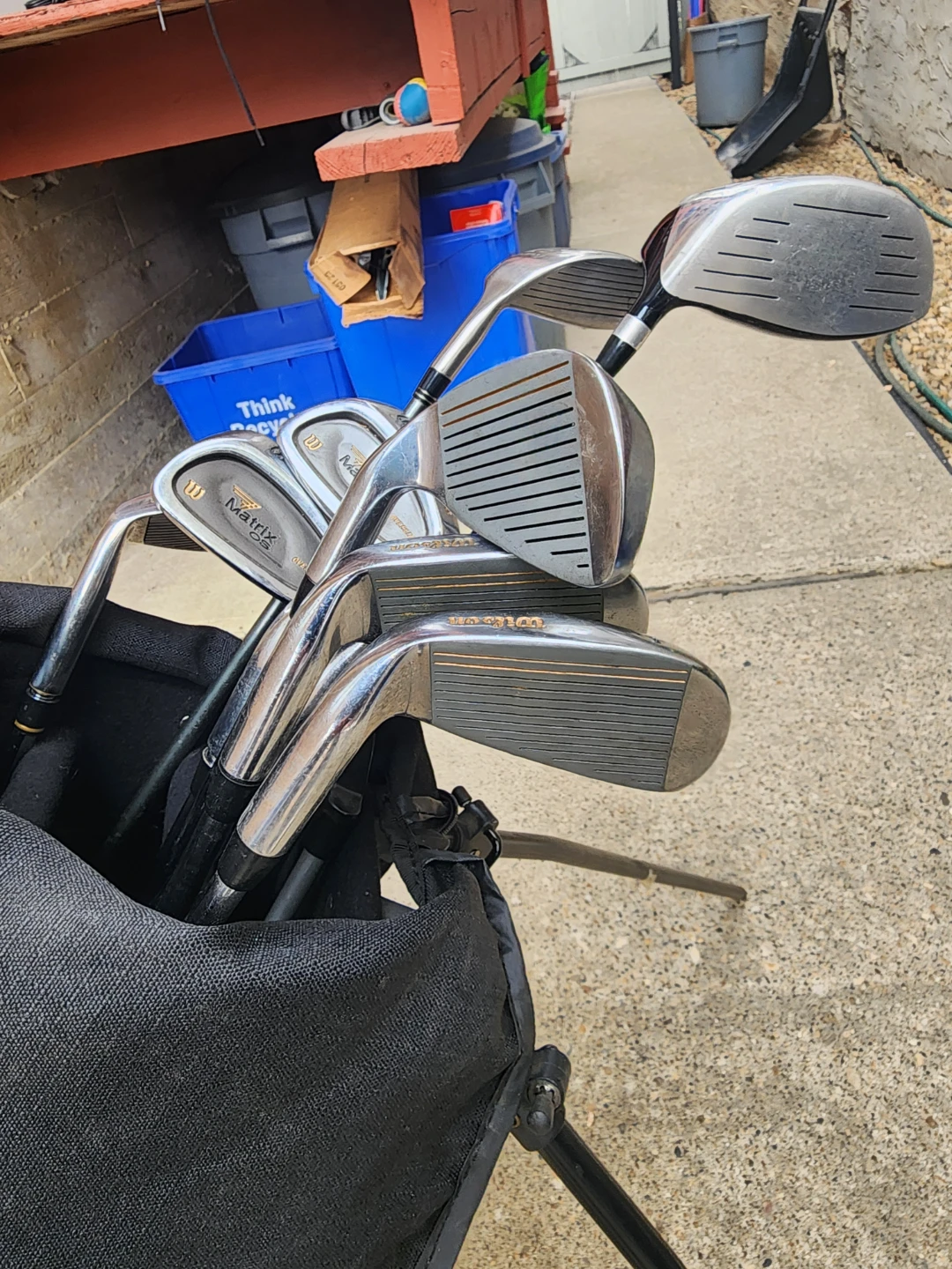 Wilson Matrix OS Golf Club Set with Bag - photo 3