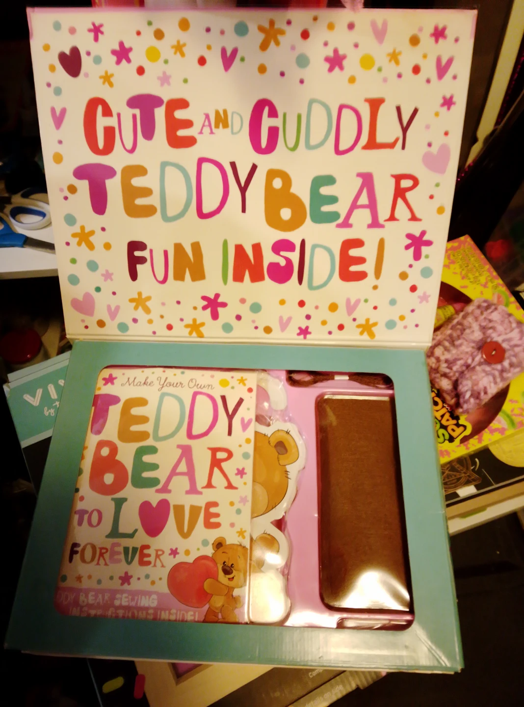 Activity Station Make Your Own Teddy Bear to Love Forever Kit - photo 3