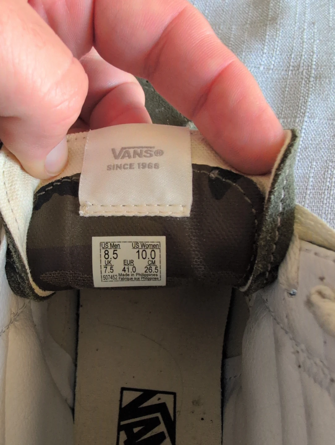 Vans SK8-Hi Sneakers - Green - photo 5