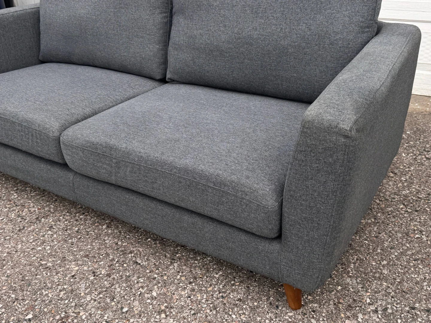 Grey Two-Seater Sofa - photo 5