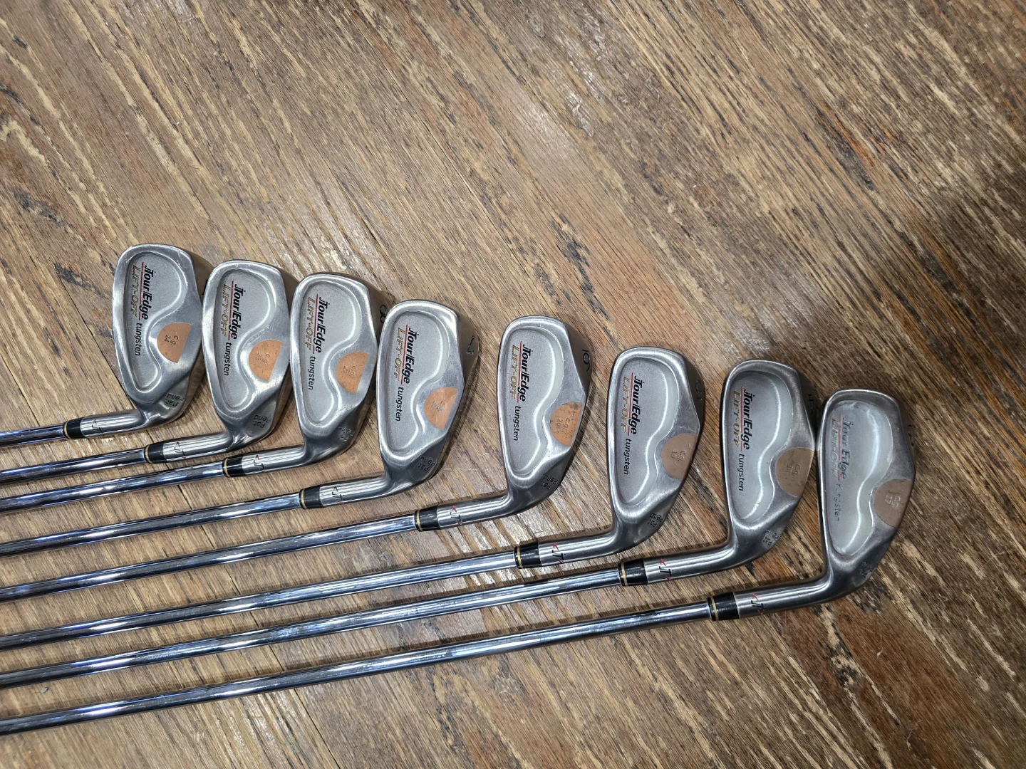 ​Complete Tour Edge Lift-Off Tungsten Iron Set (3-PW, 8 Clubs) - photo 5
