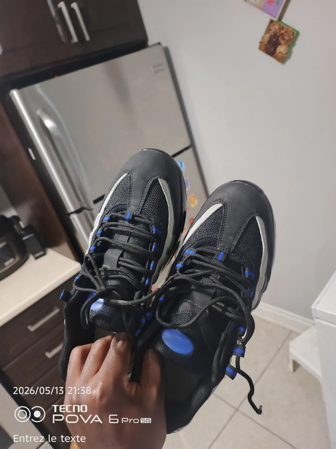 Nike Air Max 95 Black Grey Blue Sneakers - photo 5