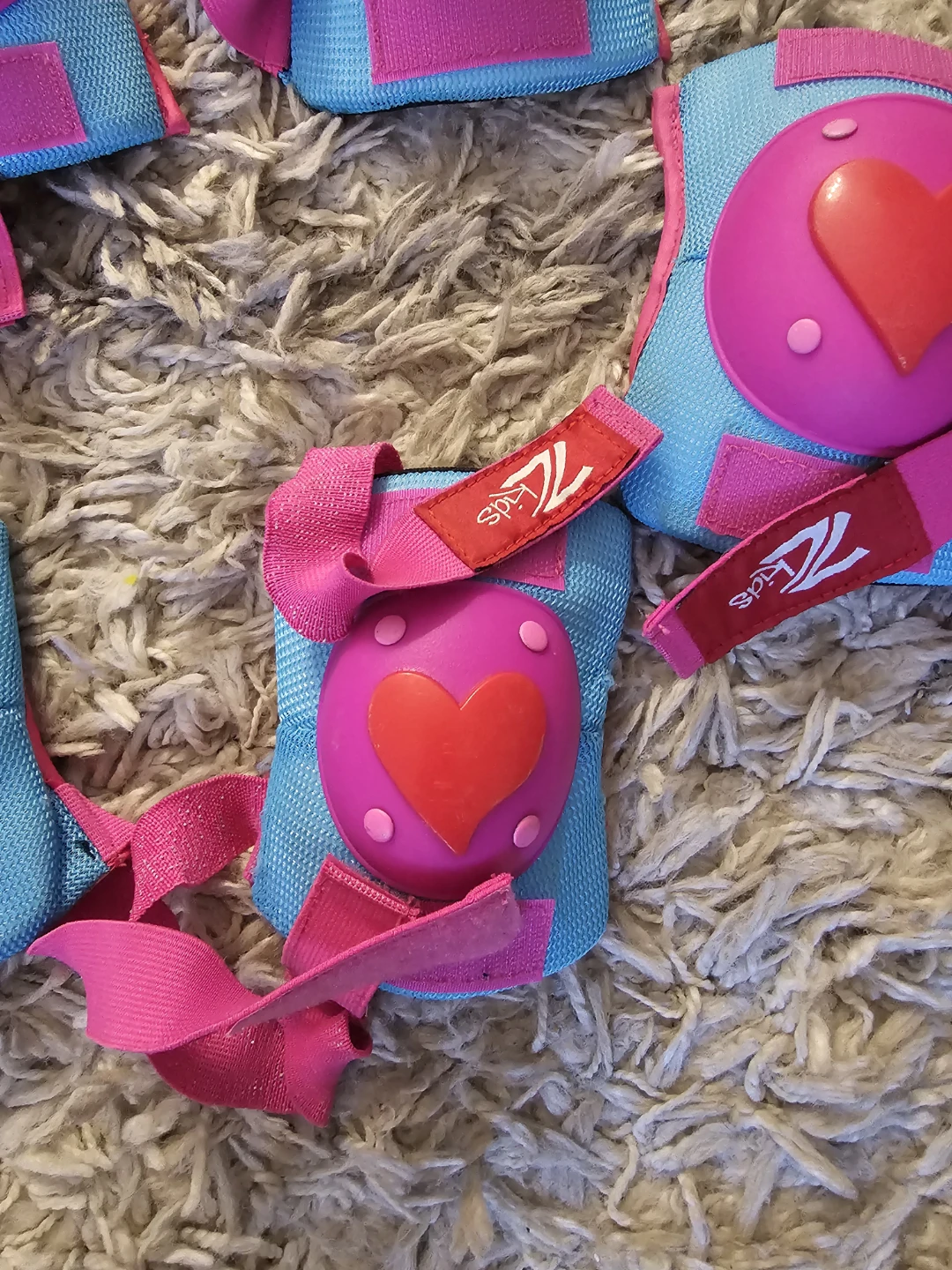 Kids Protective Gear Set - Pink & Blue