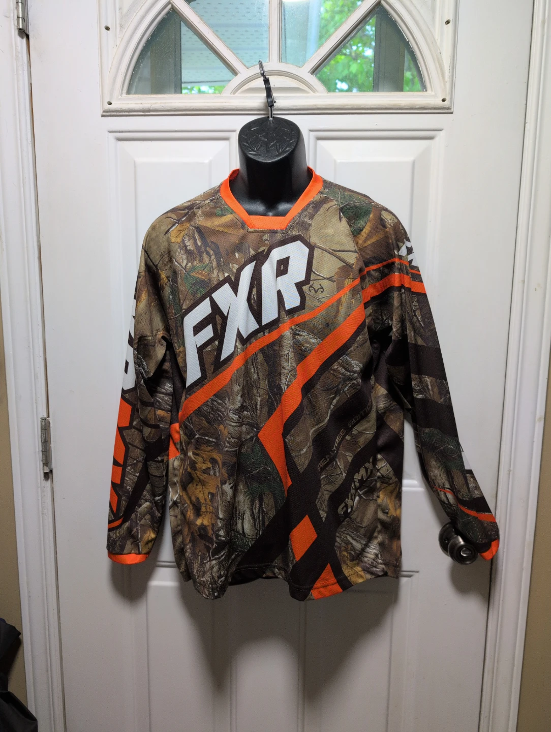 FXR MX Camo Long Sleeve Jersey