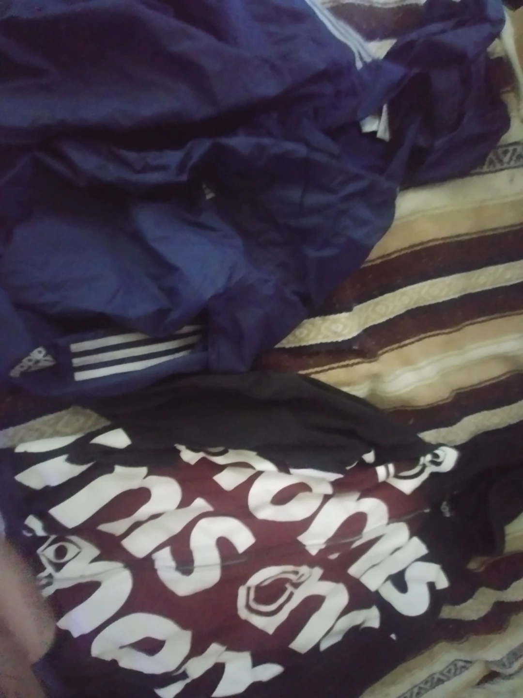 Adidas Blue Track Jacket & Graphic Noomie Zip-Up Hoodie - photo 3