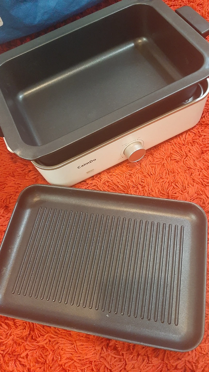 CalmDo Electric Multi-Cooker with Grill Pan - photo 2