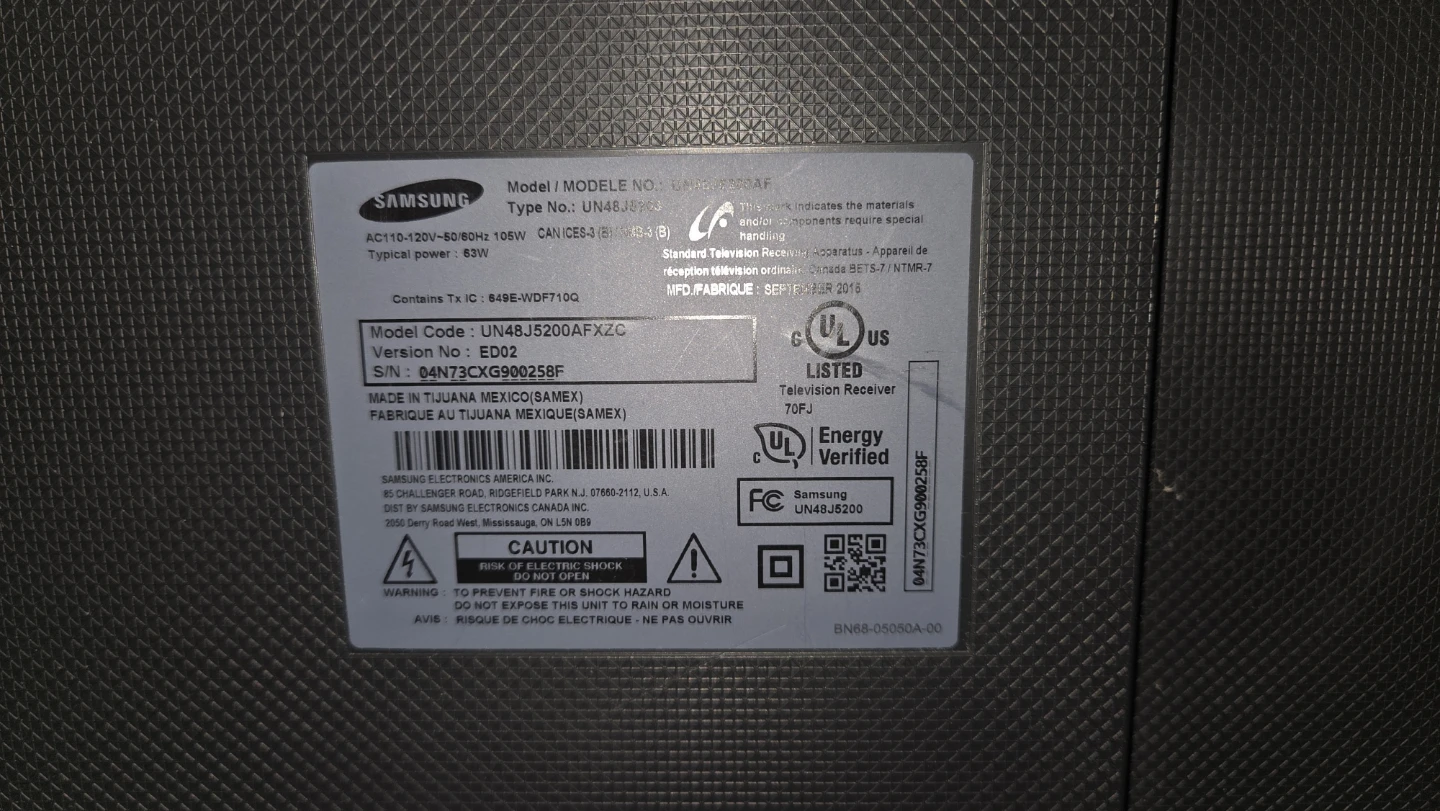 Samsung 48" Smart TV UN48J5200AF - photo 2