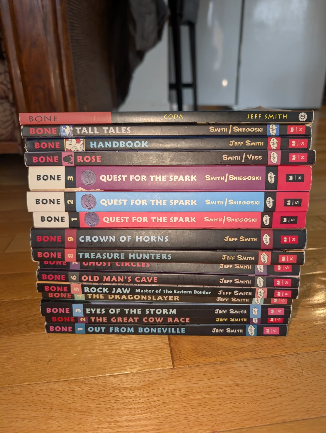 Jeff Smith BONE Graphic Novels Collection