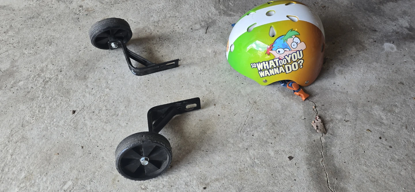 Kids Bike Helmet with Training Wheels