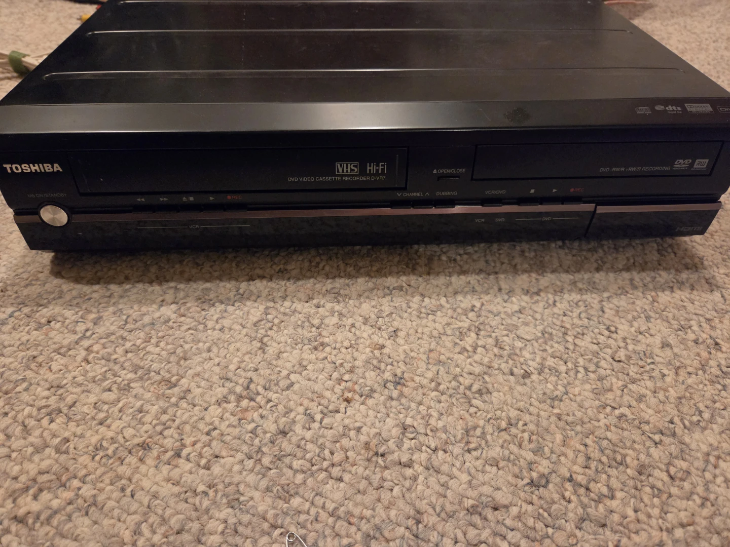 Toshiba VHS Hi-Fi DVD Video Cassette Recorder