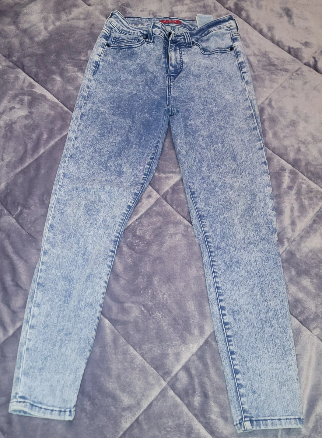 Guess Acid Wash Skinny Jeans